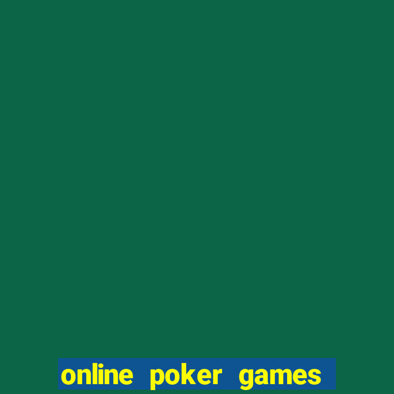 online poker games in australia