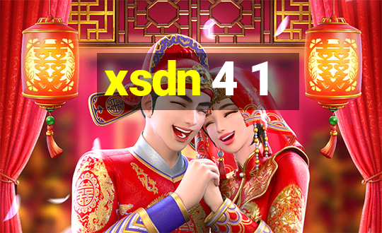 xsdn 4 1