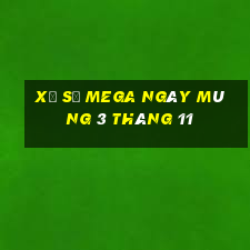 xổ số mega ngày mùng 3 tháng 11