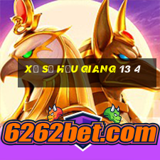 xổ số hậu giang 13 4