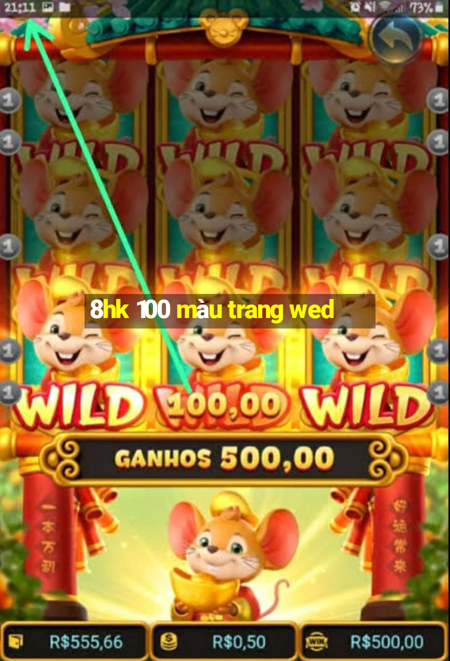 8hk 100 màu trang wed