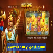 canterbury golf club