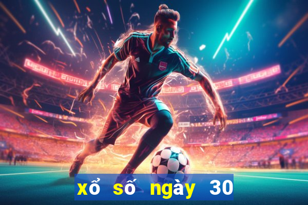 xổ số ngày 30 tháng 12