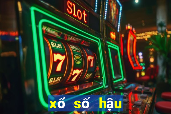 xổ số hậu giang ngày 20 tháng 11