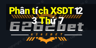 Phân tích XSDT123 Thứ 7