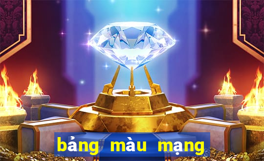 bảng màu mạng gà đá