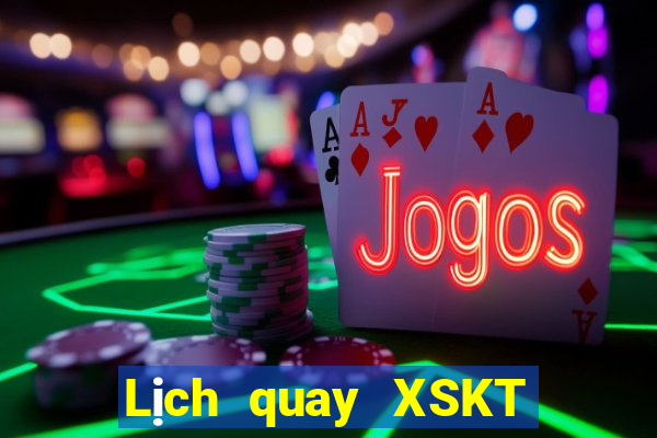 Lịch quay XSKT ngày 25