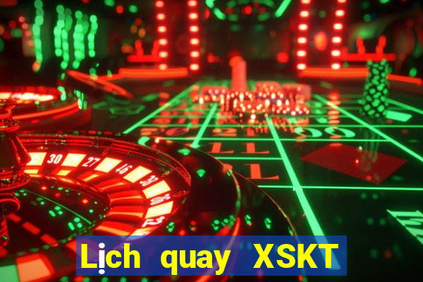 Lịch quay XSKT ngày 25