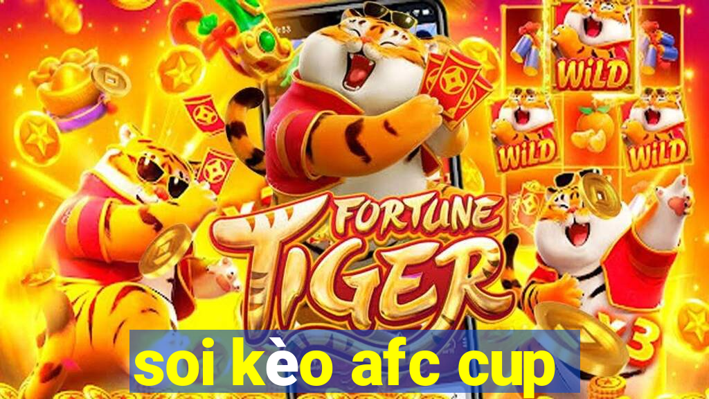 soi kèo afc cup