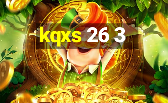 kqxs 26 3