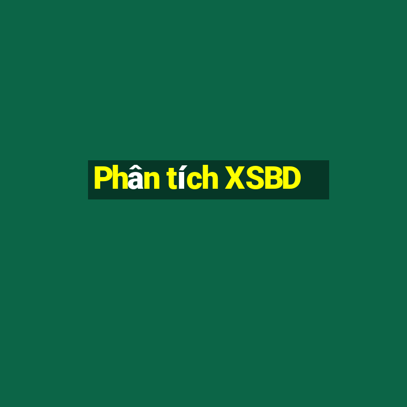 Phân tích XSBD