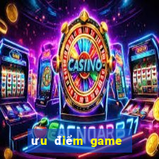 ưu điểm game bắn cá online