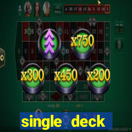 single deck blackjack laughlin