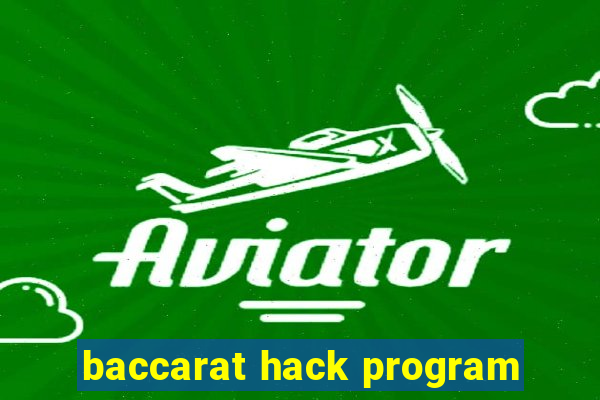 baccarat hack program