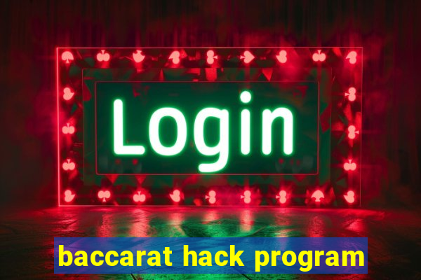 baccarat hack program