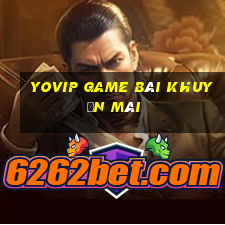 Yovip Game Bài Khuyến Mãi