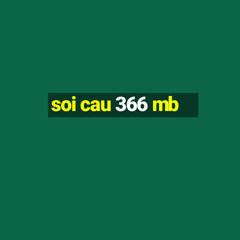 soi cau 366 mb