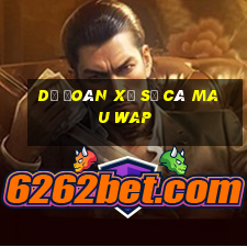 dự đoán xổ số cà mau wap