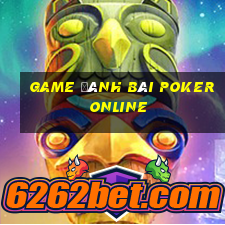 game đánh bài poker online