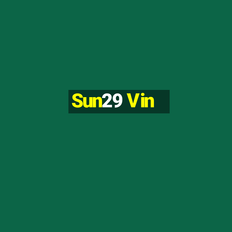 Sun29 Vin