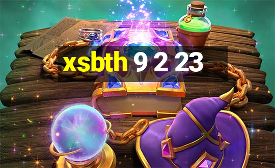 xsbth 9 2 23