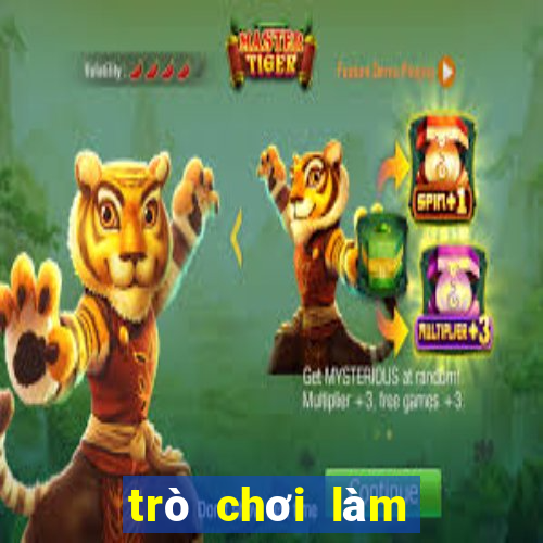 trò chơi làm việc nhà