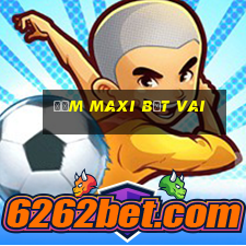 đầm maxi bẹt vai