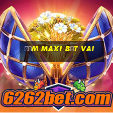 đầm maxi bẹt vai