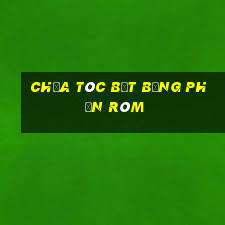 chữa tóc bết bằng phấn rôm