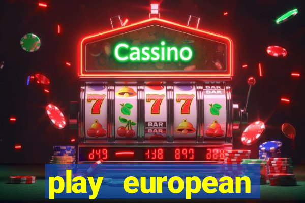 play european roulette online for free