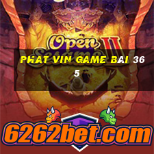 Phat Vin Game Bài 365