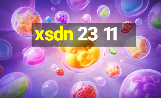 xsdn 23 11