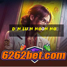 dẫn luận ngôn ngữ