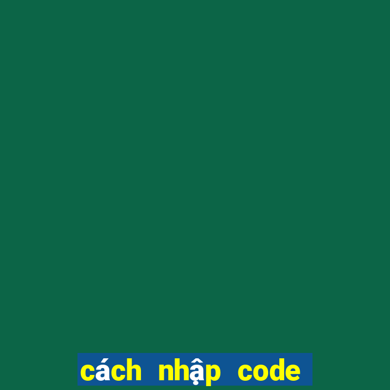 cách nhập code oc gacha club