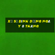 xổ số bình dương ngày 8 tháng