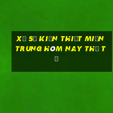 xổ số kiến thiết miền trung hôm nay thứ tư