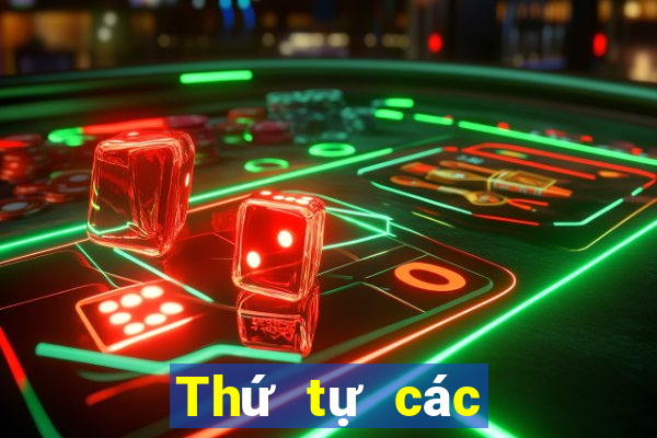 Thứ tự các chất trong Poker