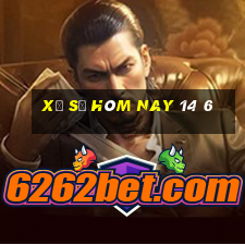 xổ số hôm nay 14 6