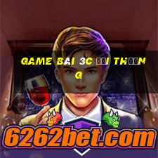 game bài 3c đổi thưởng