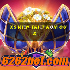 xs kiến thiết hôm qua