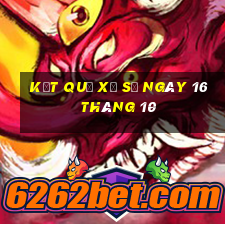 kết quả xổ số ngày 16 tháng 10