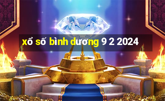 xổ số bình dương 9 2 2024