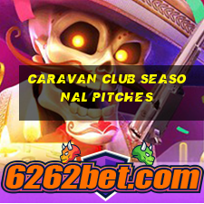 caravan club seasonal pitches