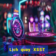 Lịch quay XSST Thứ 2