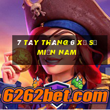 7 tây tháng 6 xổ số miền nam