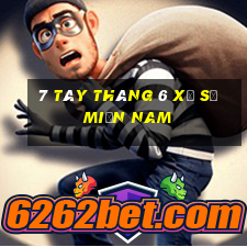 7 tây tháng 6 xổ số miền nam