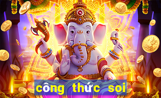 công thức soi kèo bóng đá