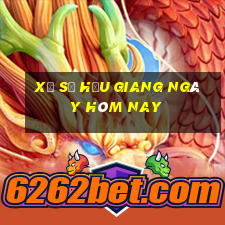 xổ số hậu giang ngày hôm nay