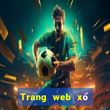 Trang web xổ số ứng dụng