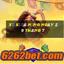 xổ số đà nẵng ngày 29 tháng 7